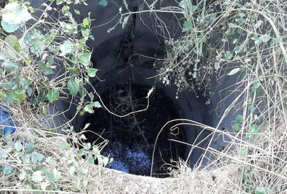65 year old woman falls in the well in firozabad