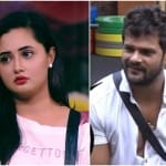 Rashami Desai and Khesari Lal Yadav