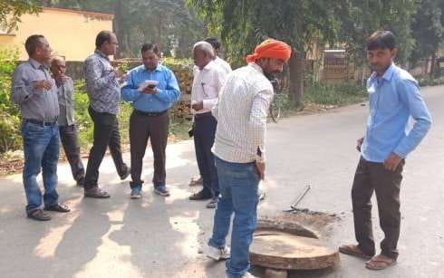 State level team investigated sewer and STP construction