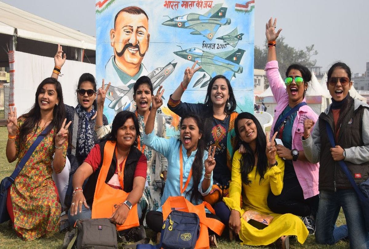 ABVP national conference in agra collage ground