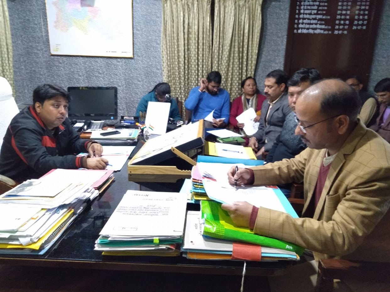 department should progress in the contruction of growth centers
