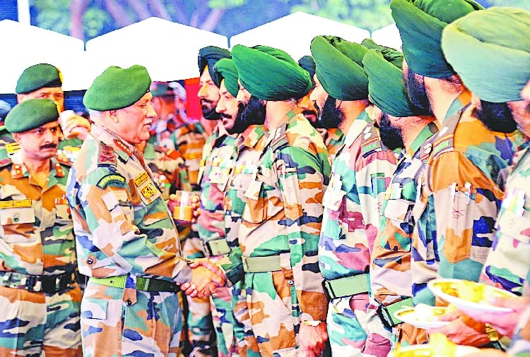 Army chief Bipin Rawat arrives Chandi Mandir Cantonment