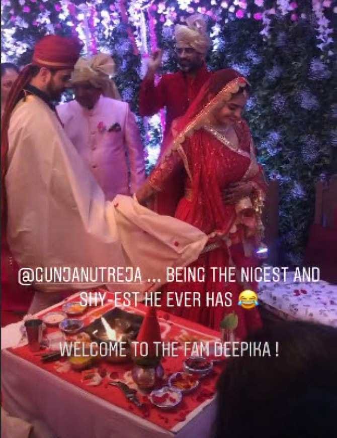 tv serial madhubala actor gunjan utreja get married with girlfriend deepika