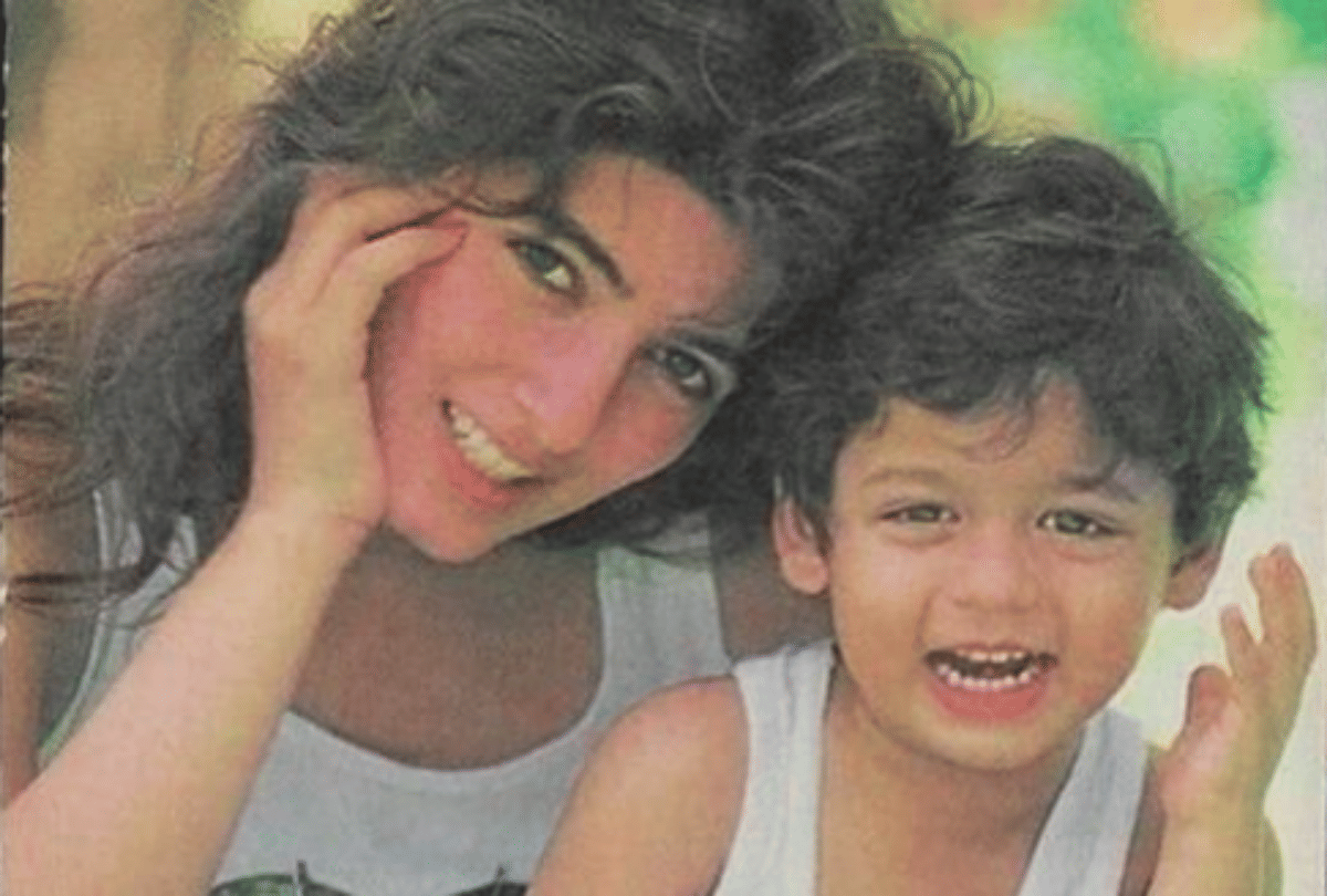 twinkle khanna share throwback picture with karan kapadia
