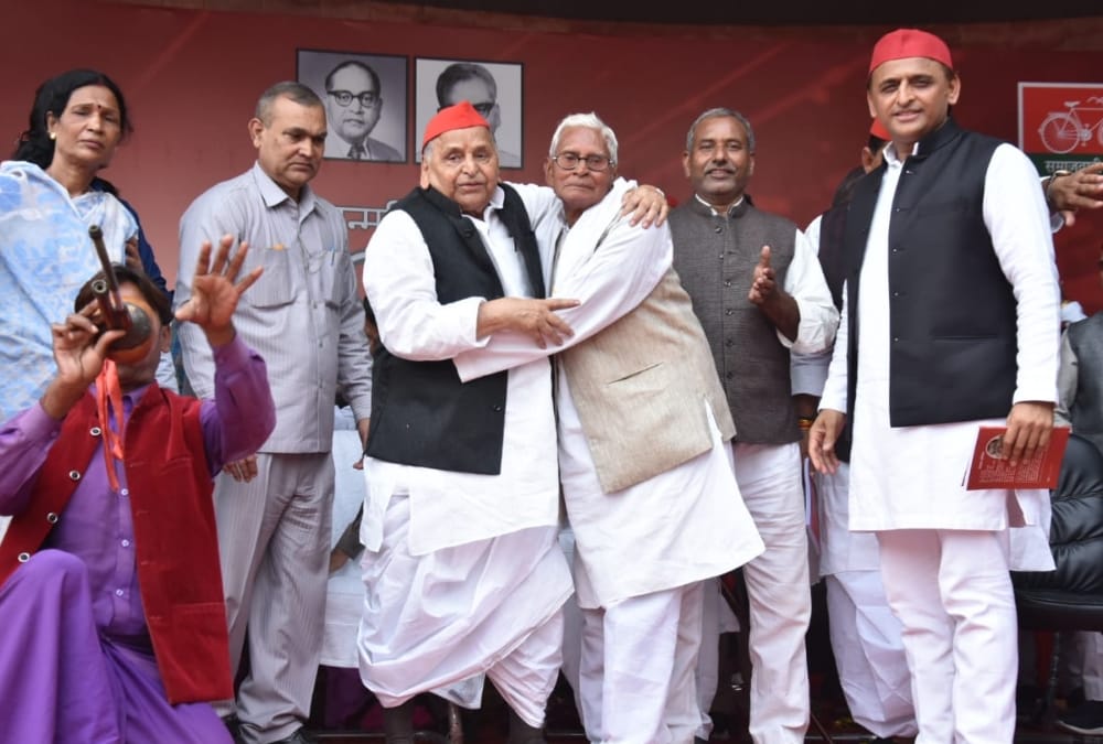 Mulayam Singh Yadav's 81st birthday celebration in Lucknow.