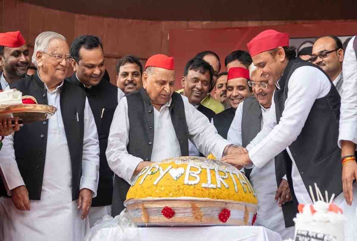 shivpal singh celebrate mulayam singh yadav birthday