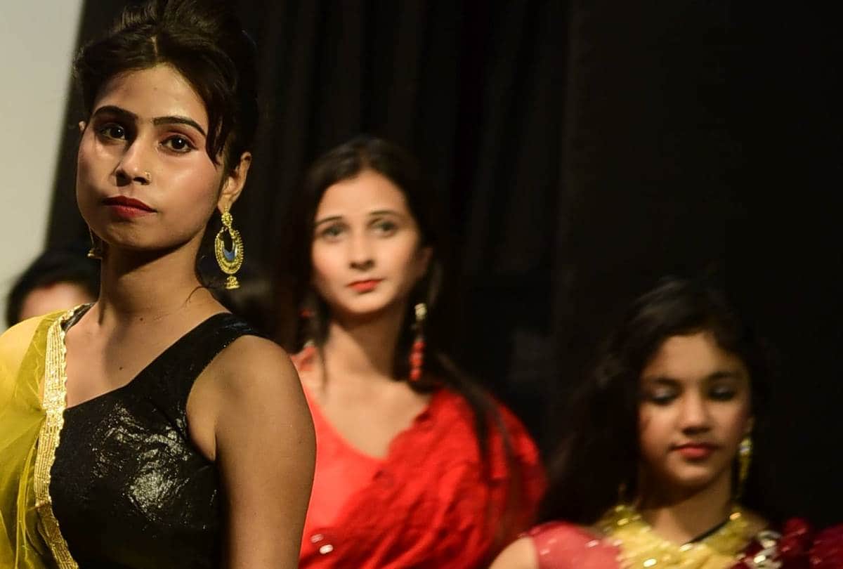 ramp walk for awareness campaign in sangeet natak academy in lucknow