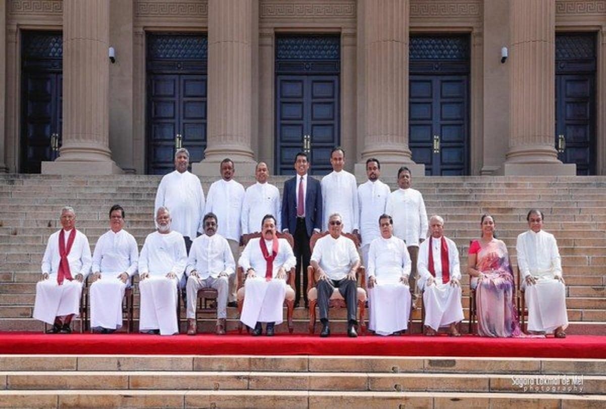 Sri Lanka President Gotabaya Rajapaksa appoints the interim cabinet