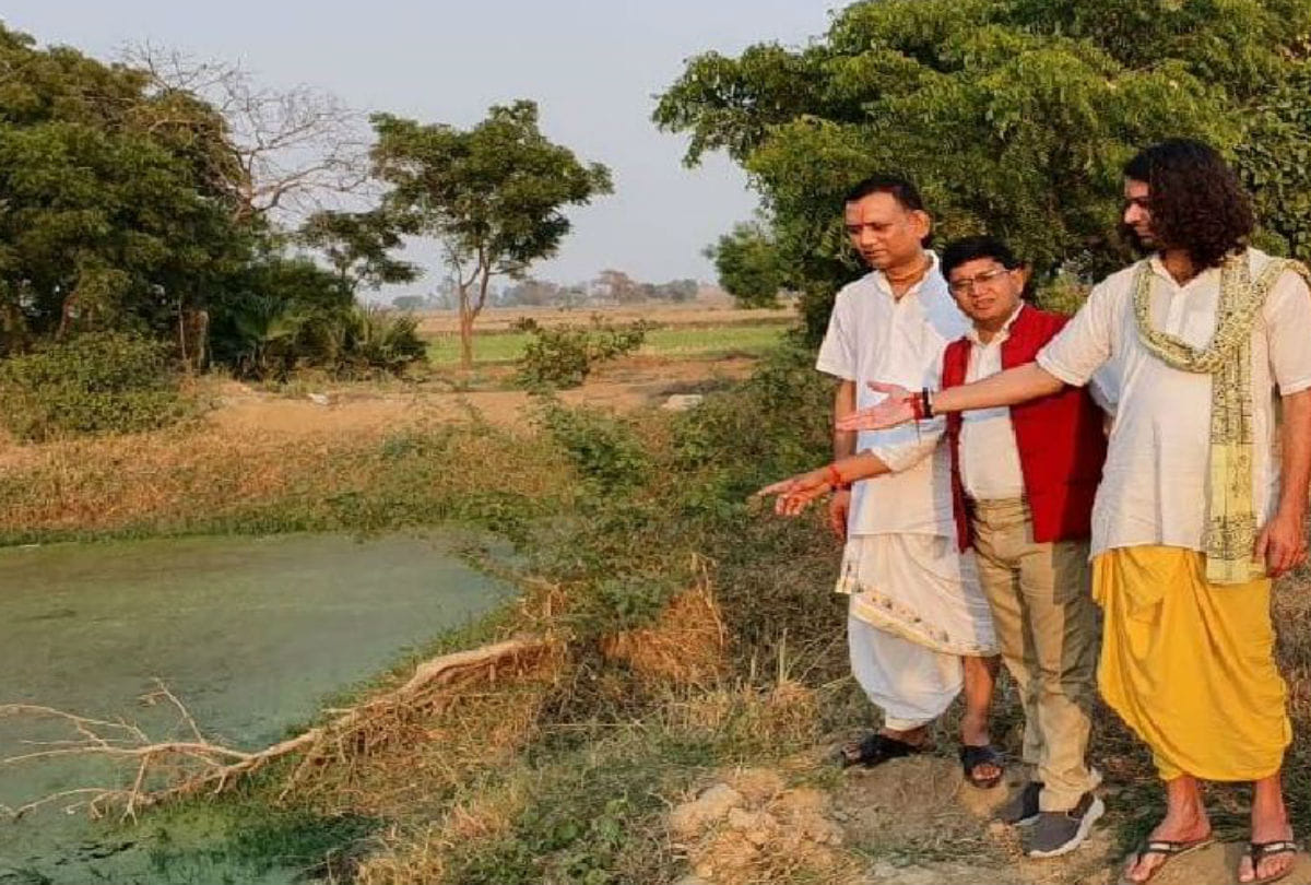Lalu Prasad Yadav Son Tejpratap Yadav Visits Nandgaon Motikund