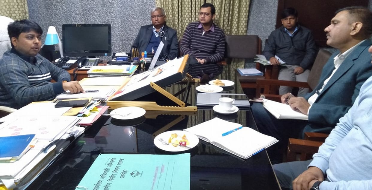 gis mapping of drinking water, electricty started