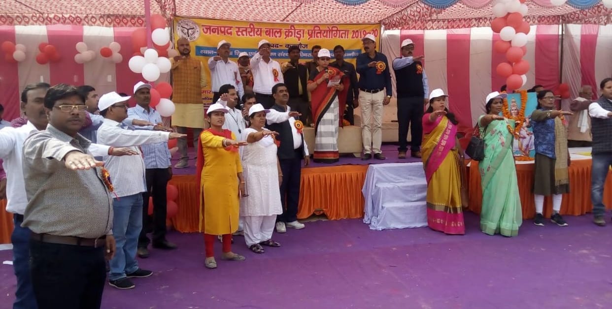Talgram dominates in district level sports competition