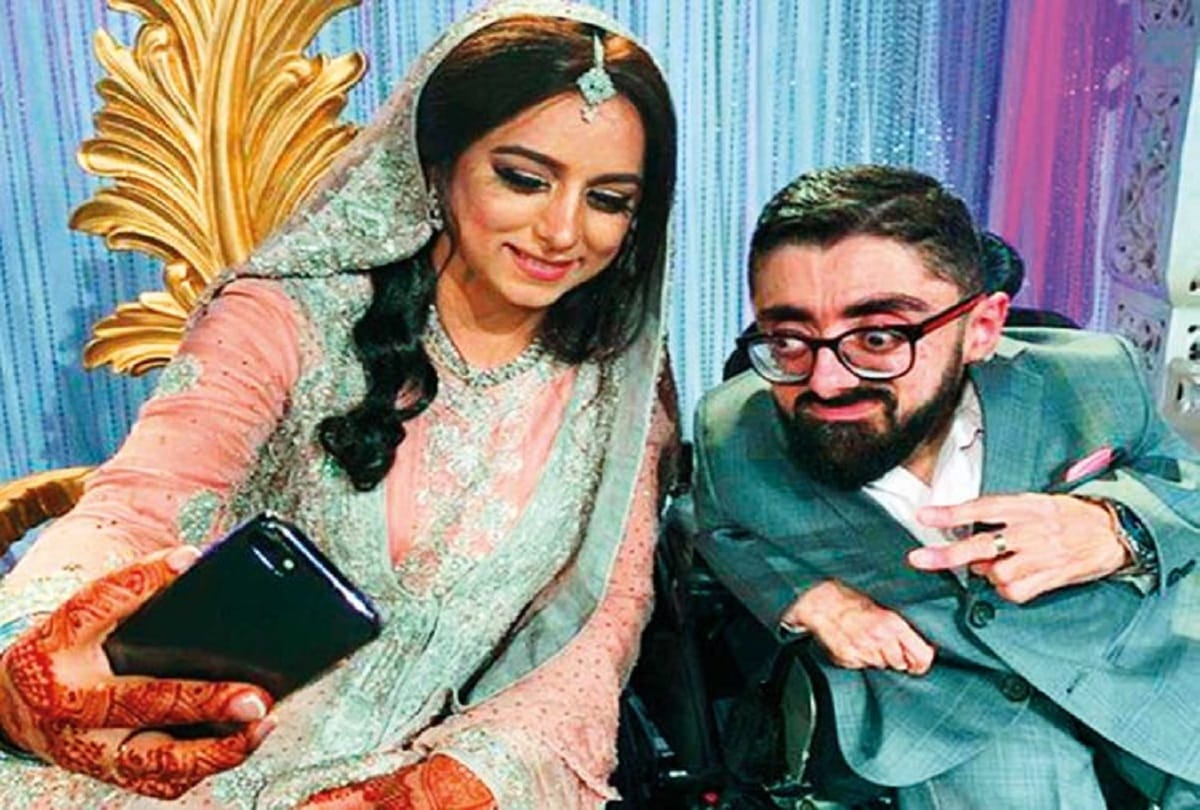 two feet tall pakistani man bobo get six feet tall bride viral video