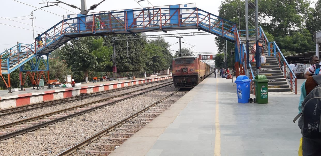 bareilly express returned from bahadurgarh itself