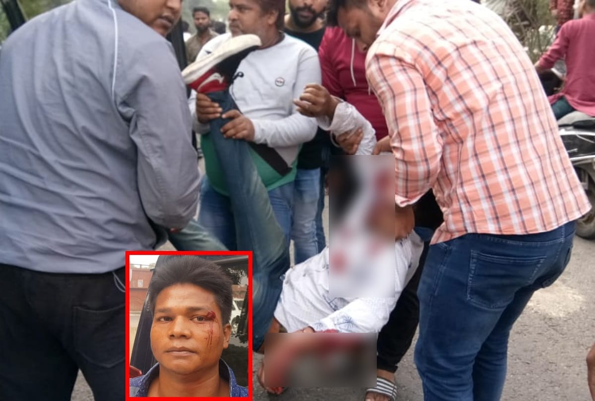 Miscreants shot bike riding youth in broad daylight in ghaziabad 