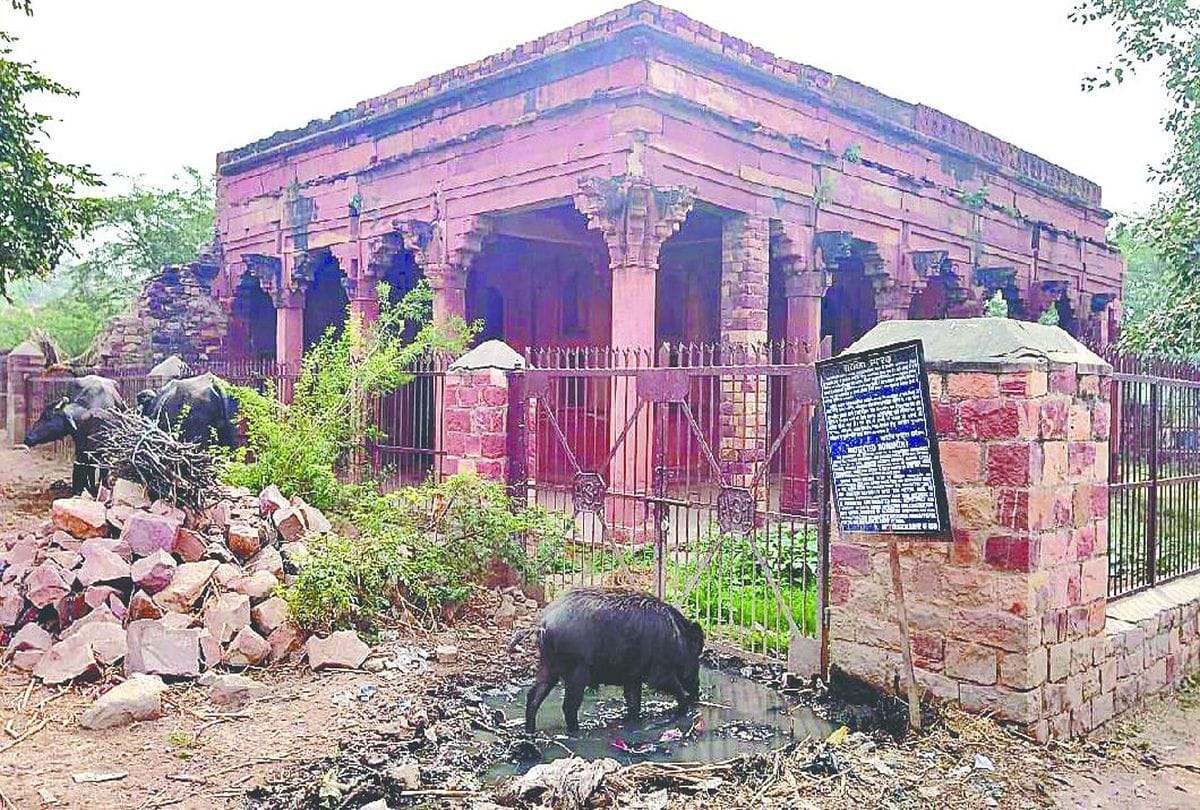 World Heritage Week 2019 house of Baiju Bawra in agra