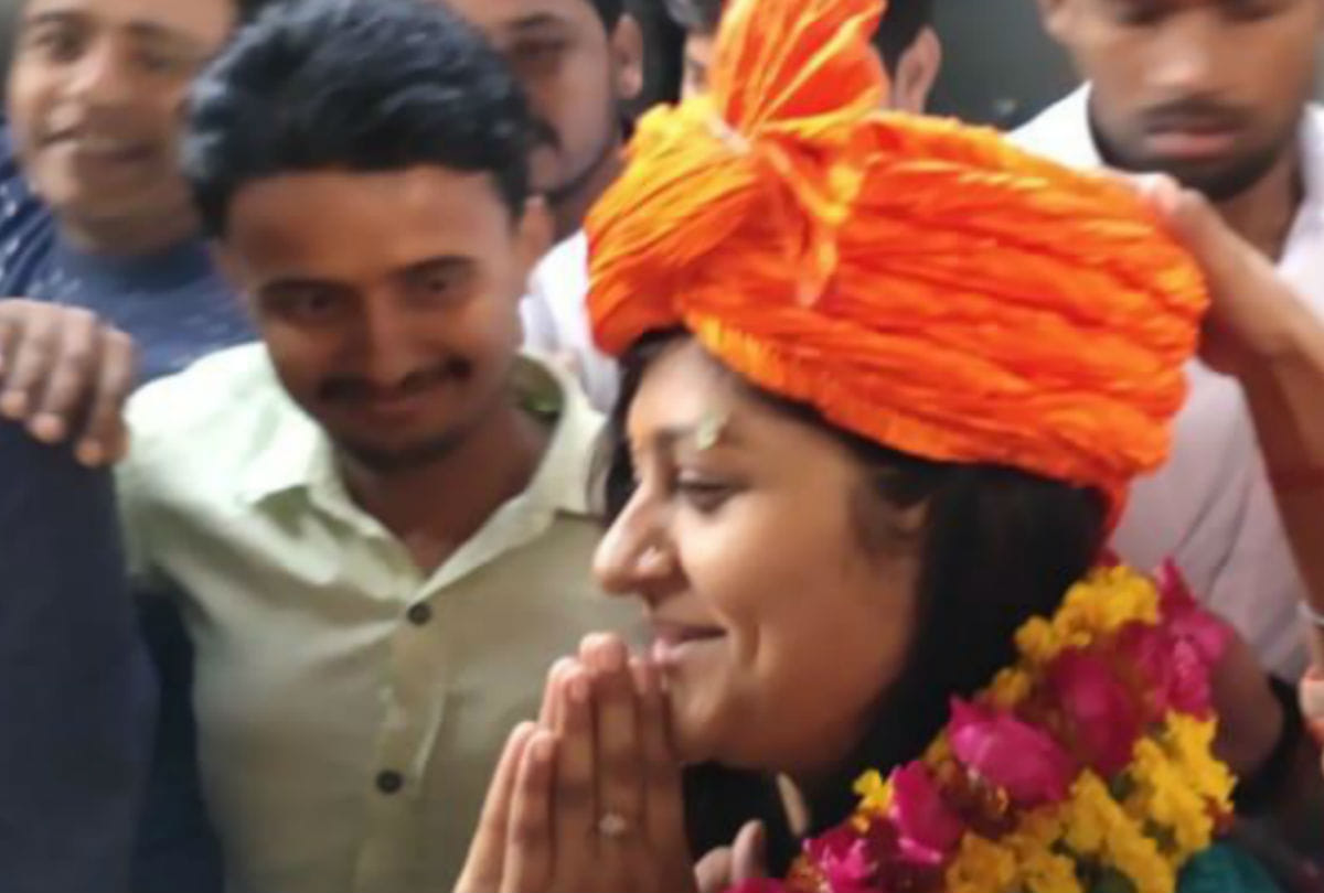 Nidhi Tripathi elected National General Secretary of ABVP