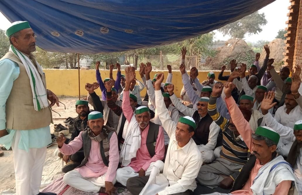 protest of farmer
