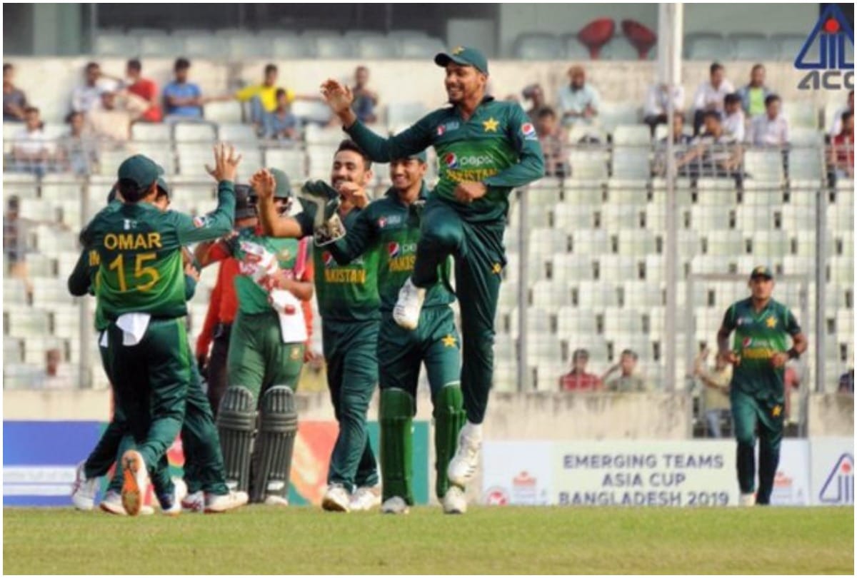 Pakistan Emerging Team defeat Bangladesh and Won Under 23 Asia Cup