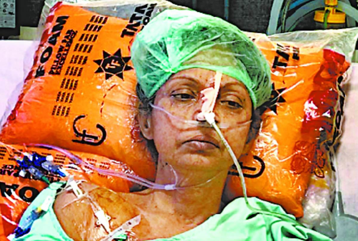doctors of KGMU gave new life to a lady in lucknow