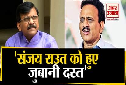bjp mla girish mahajan attacks on sanjay raut, Ajit Pawar of kidnapping NCP MLAs