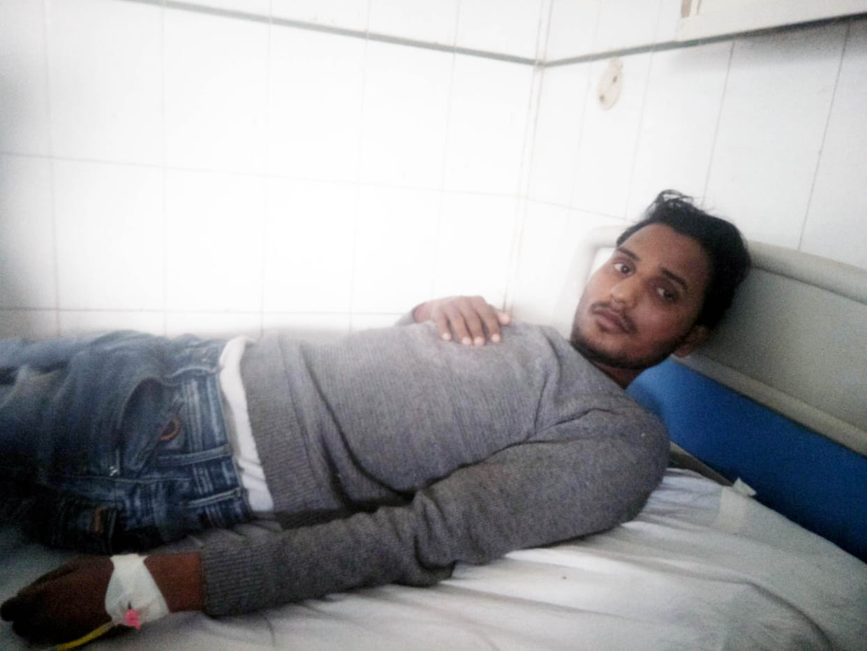 Neither beaten nor demanded ransom for six days, left hands tied