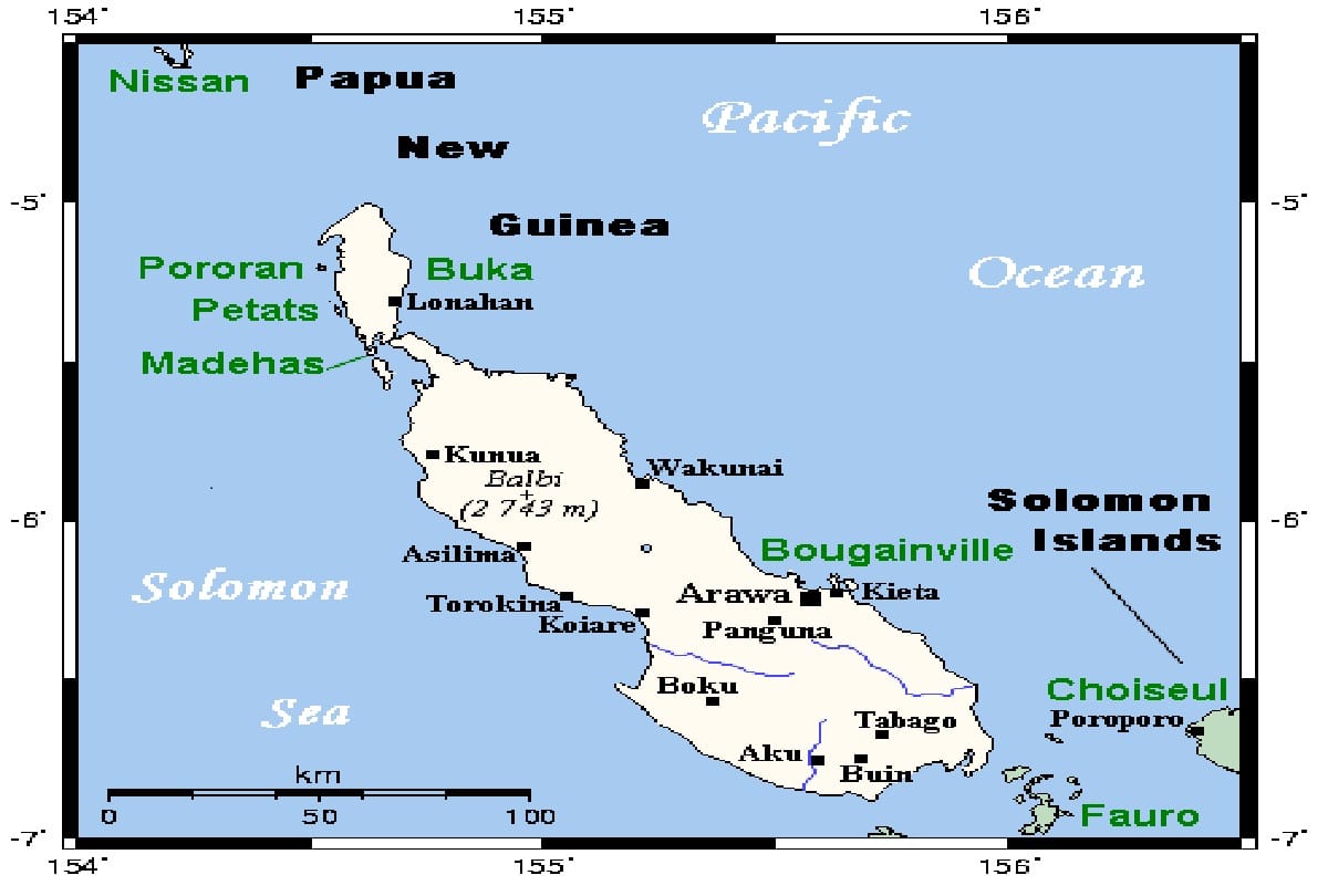 Voting started to create a separate country Bougainville