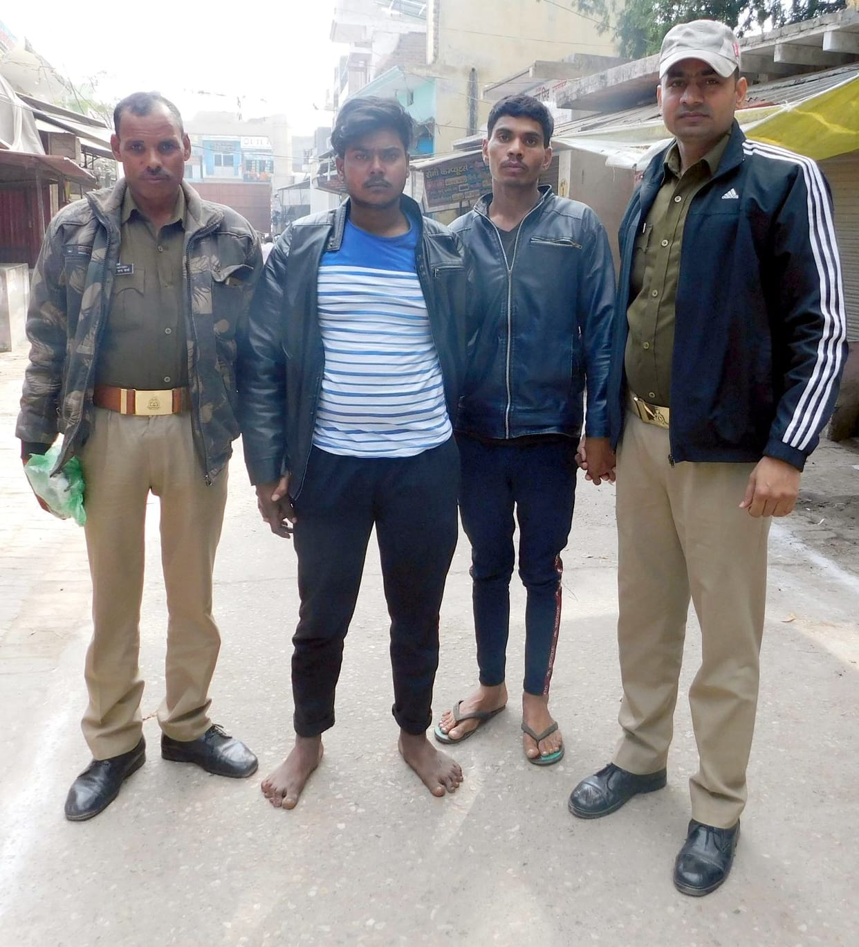 Arms supplier presented in court in tight security