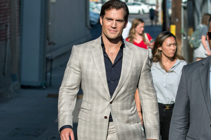 Henry Cavill auditioned for James Bond in towel