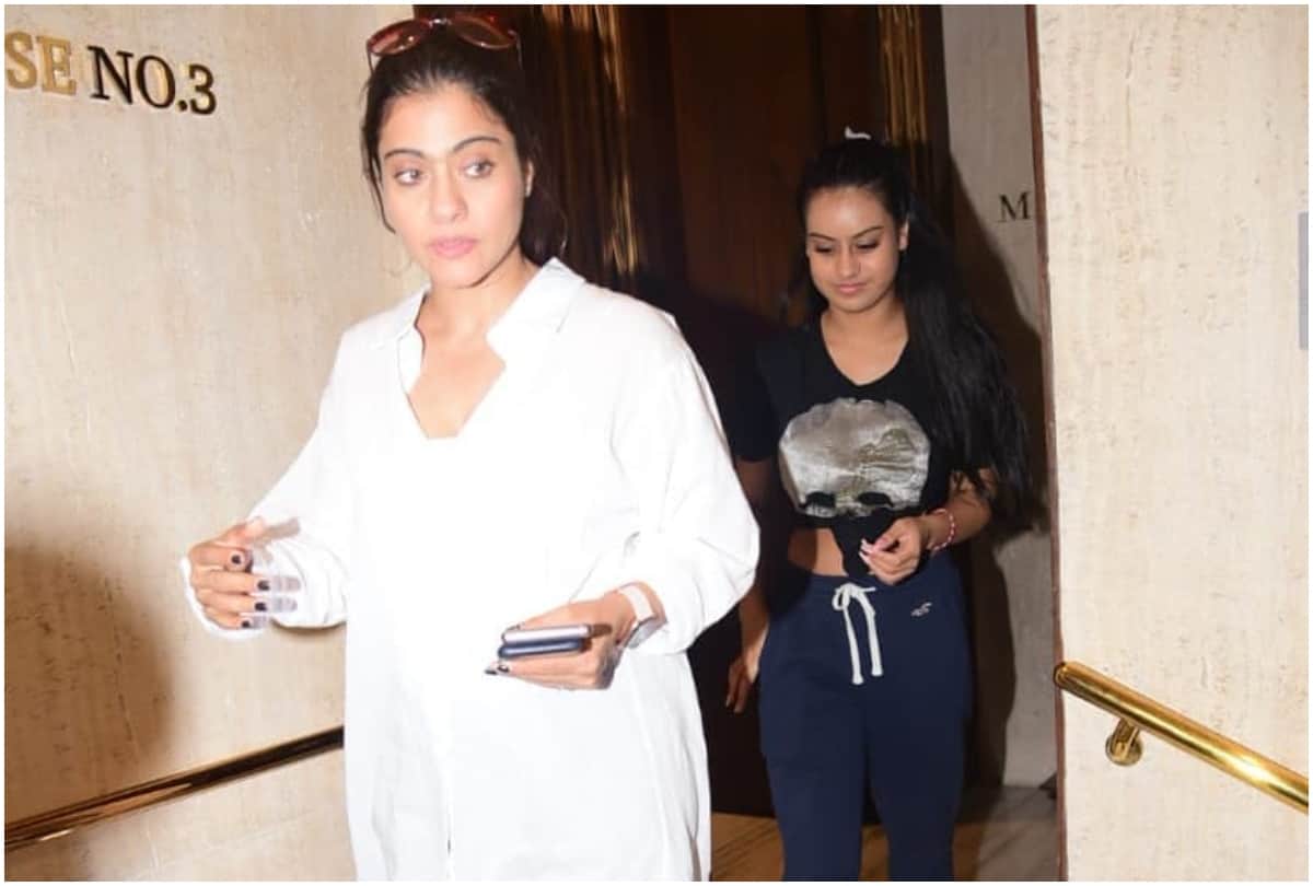 Nysa Devgan spotted with Kajol at Manish Malhotra house troll for skin tone