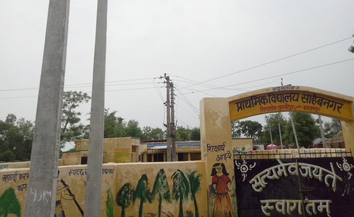 High-tension wires hanging on 55 school buildings
