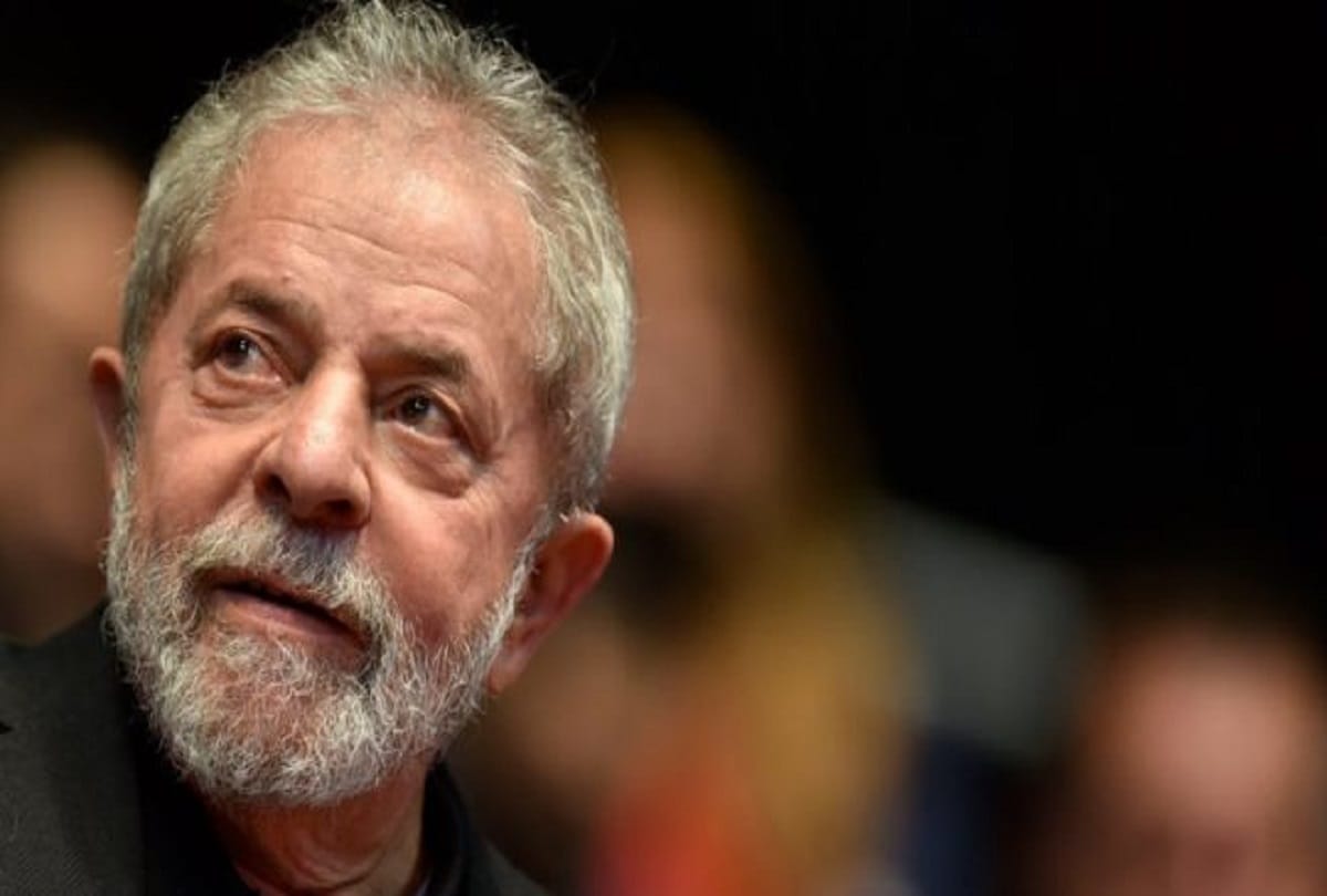 Former Brazilian President Luis Inacio Lula da Silva comes out of jail