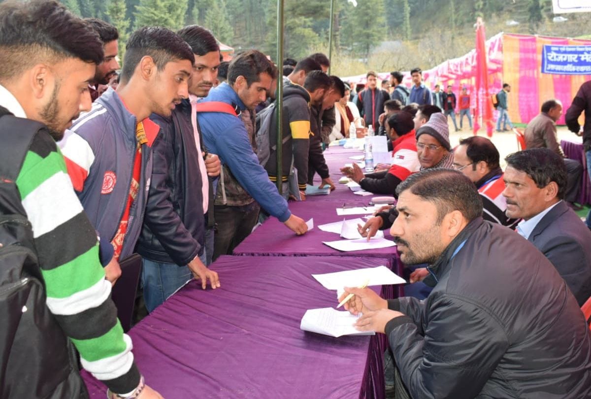job fair in thunag mandi 483 candidates gets job in companies