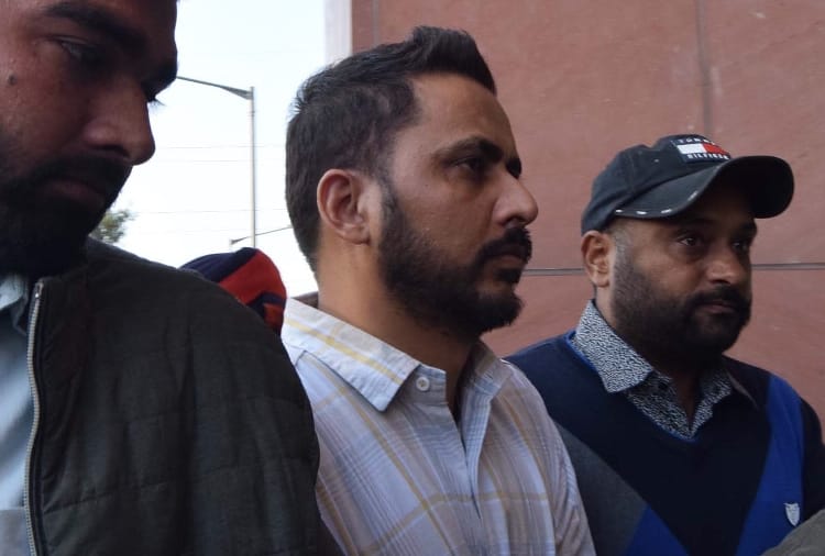 Gangster Sukhpreet Singh Dhaliwal presented Mohali court