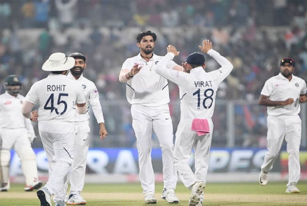 INDvBAN: 2nd Test India wins pink ball test third day shortest match by balls