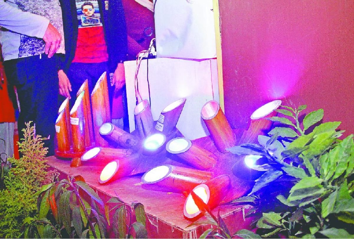 International trade fair 2019 Pragati maidan New Delhi wooden crafts and lights enriching business