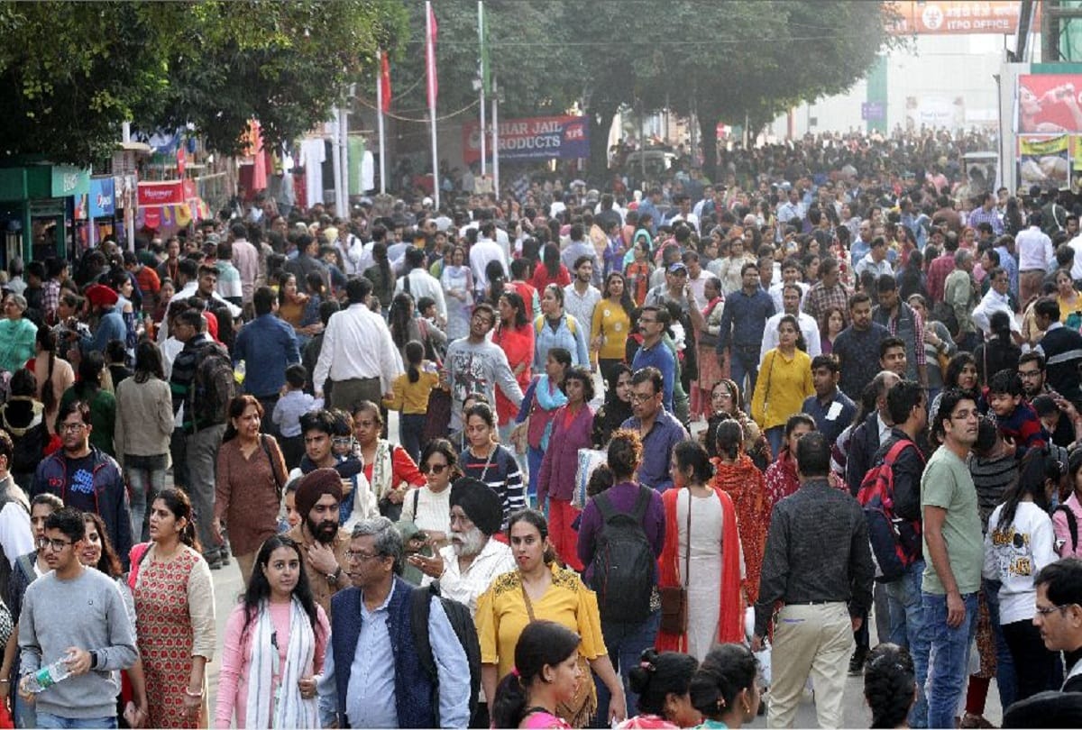 International trade fair 2019 Pragati maidan New Delhi wooden crafts and lights enriching business