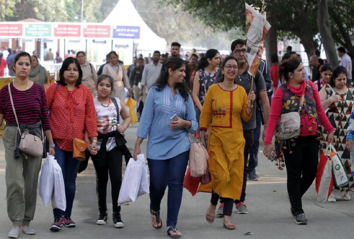 International trade fair 2019 Pragati maidan New Delhi wooden crafts and lights enriching business