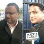 कार्ति चिदंबरम-शशि थरूर