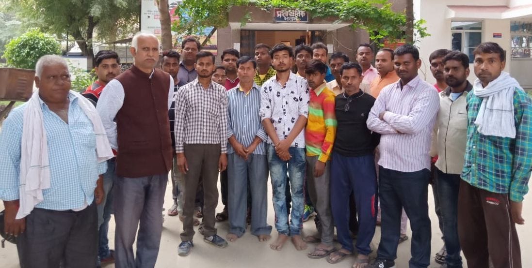 11 thousand rupees of stolen shoes