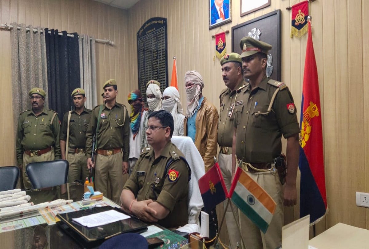 Thief gang exposed by Basti police after getting information from unknown