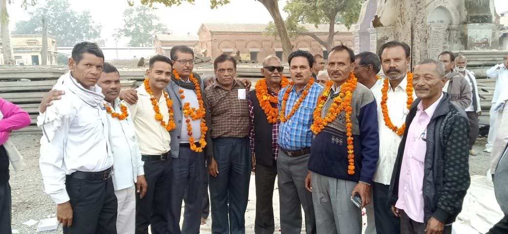 Nahar Sing elected district president of sangrah anusevak.