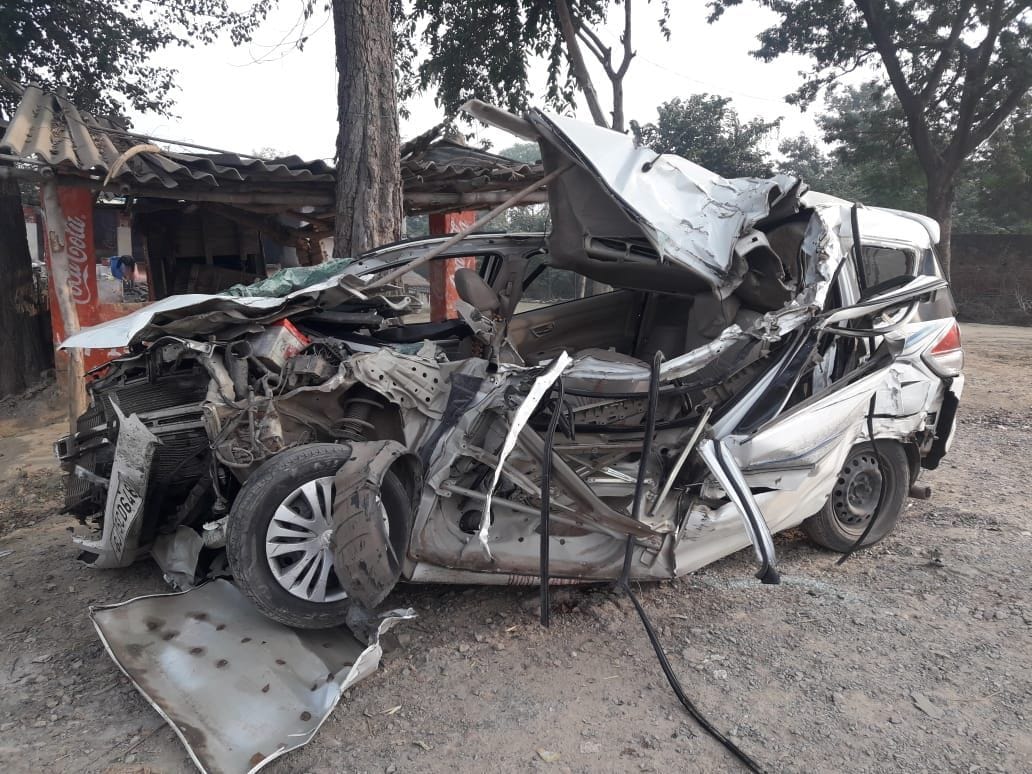 death of property dealer in road accident