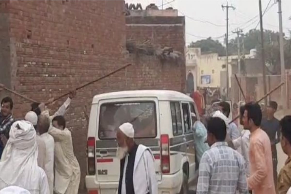 uproar in a wedding venue after in laws make a fuss on food in  Baghpat