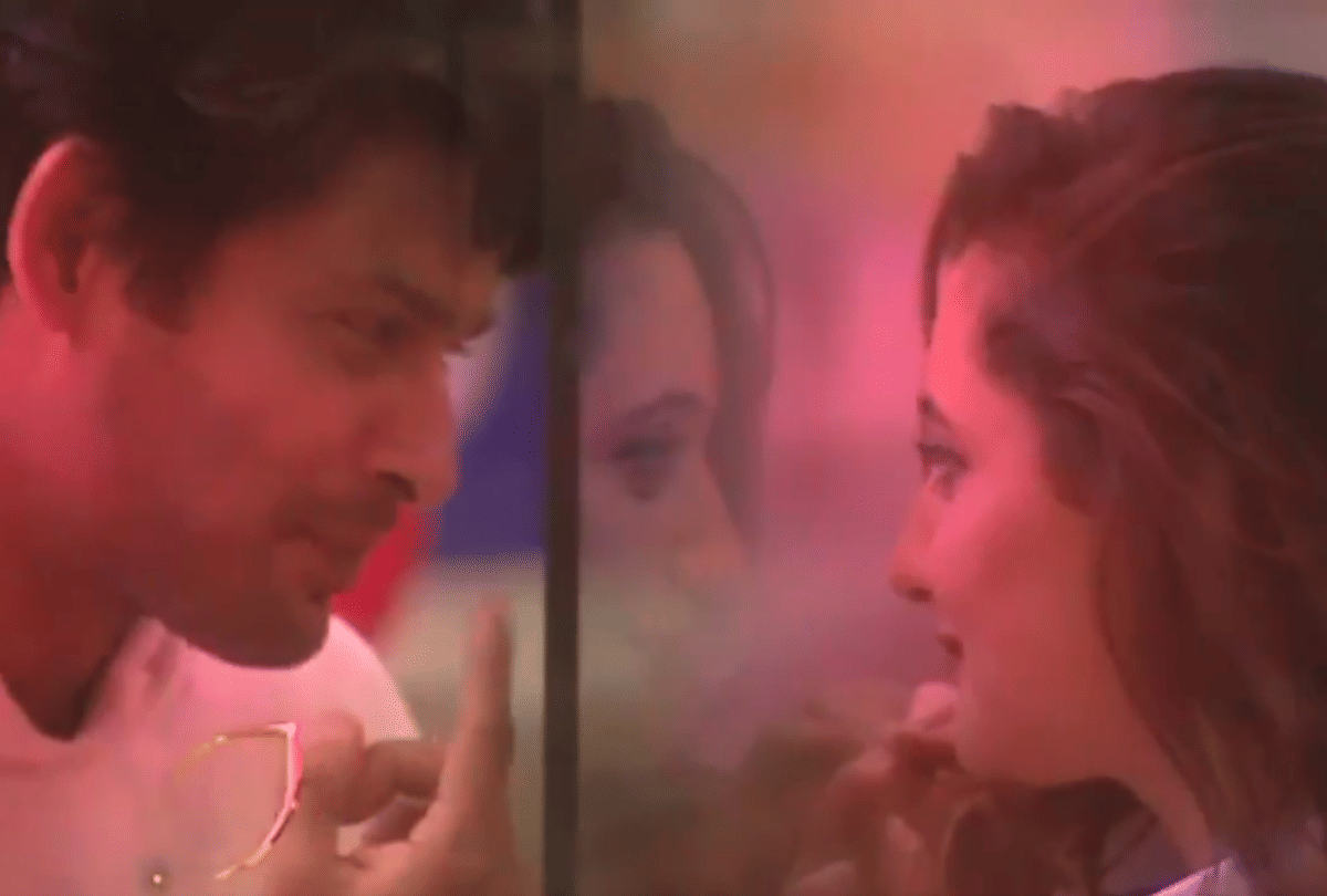 bigg boss 13 siddharth shukla and rashmi desai shoot romantic scene user reactions