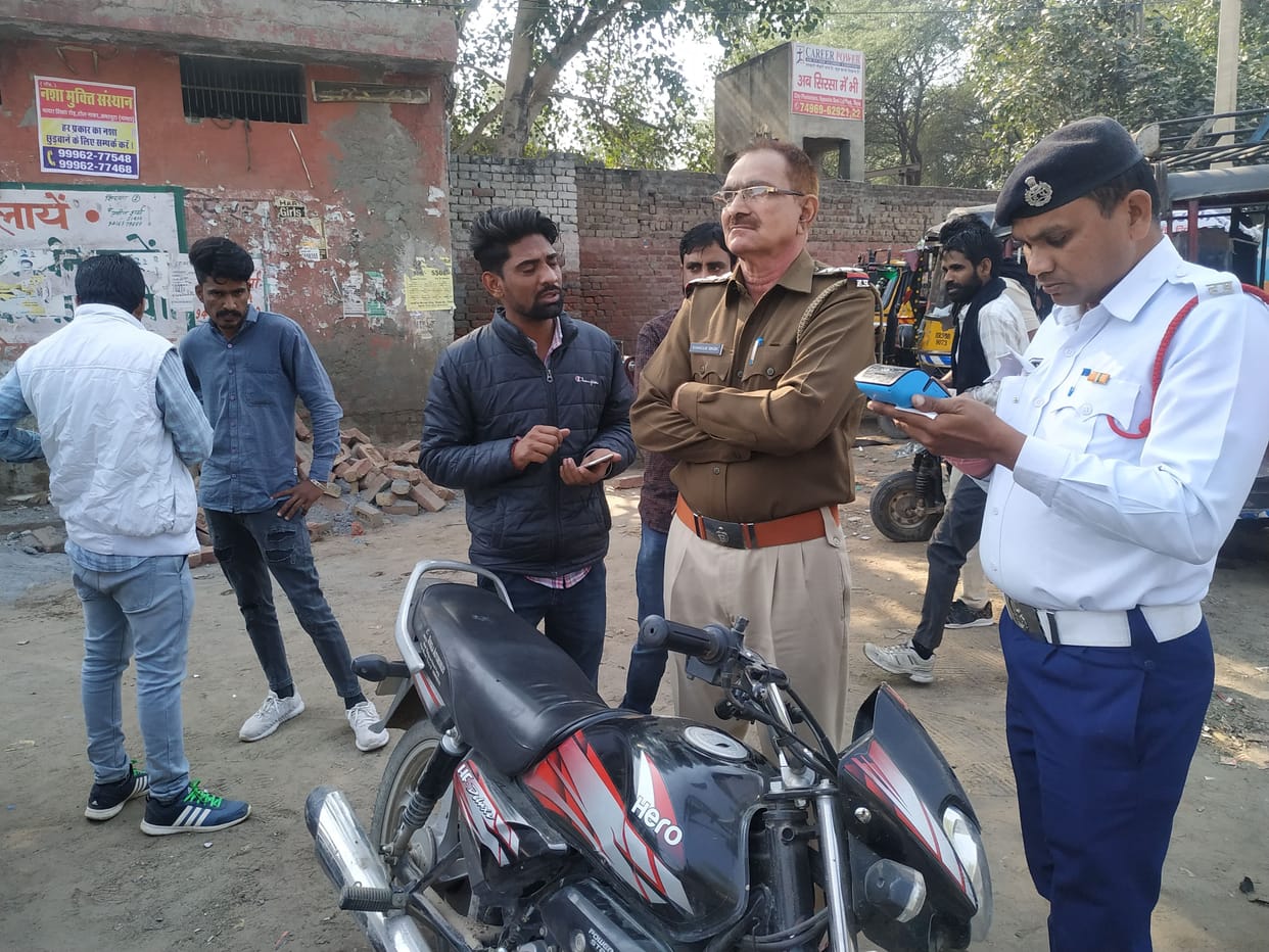 challan cut of 28500 rs