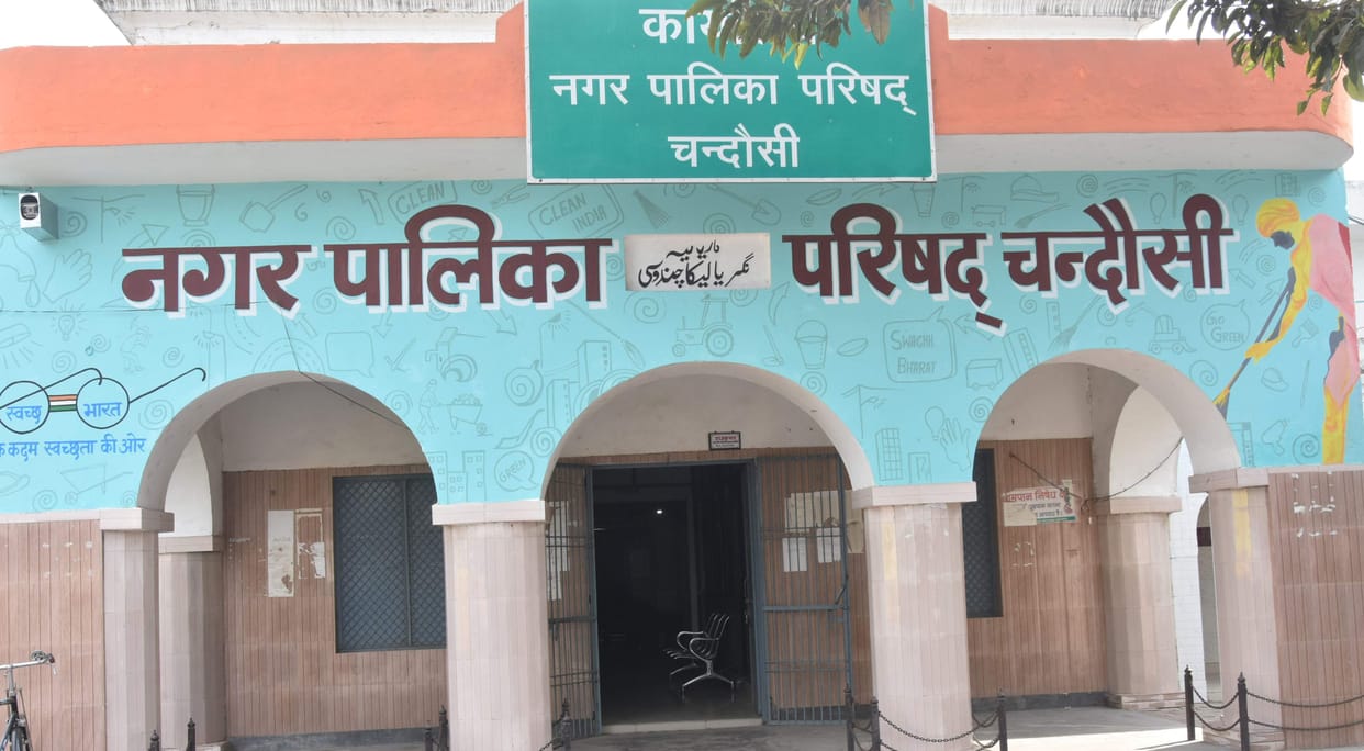 cm in moradabad but alert in sambhal