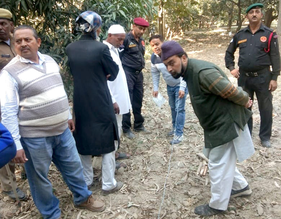 Corporation's team seized land worth Rs 2 crore