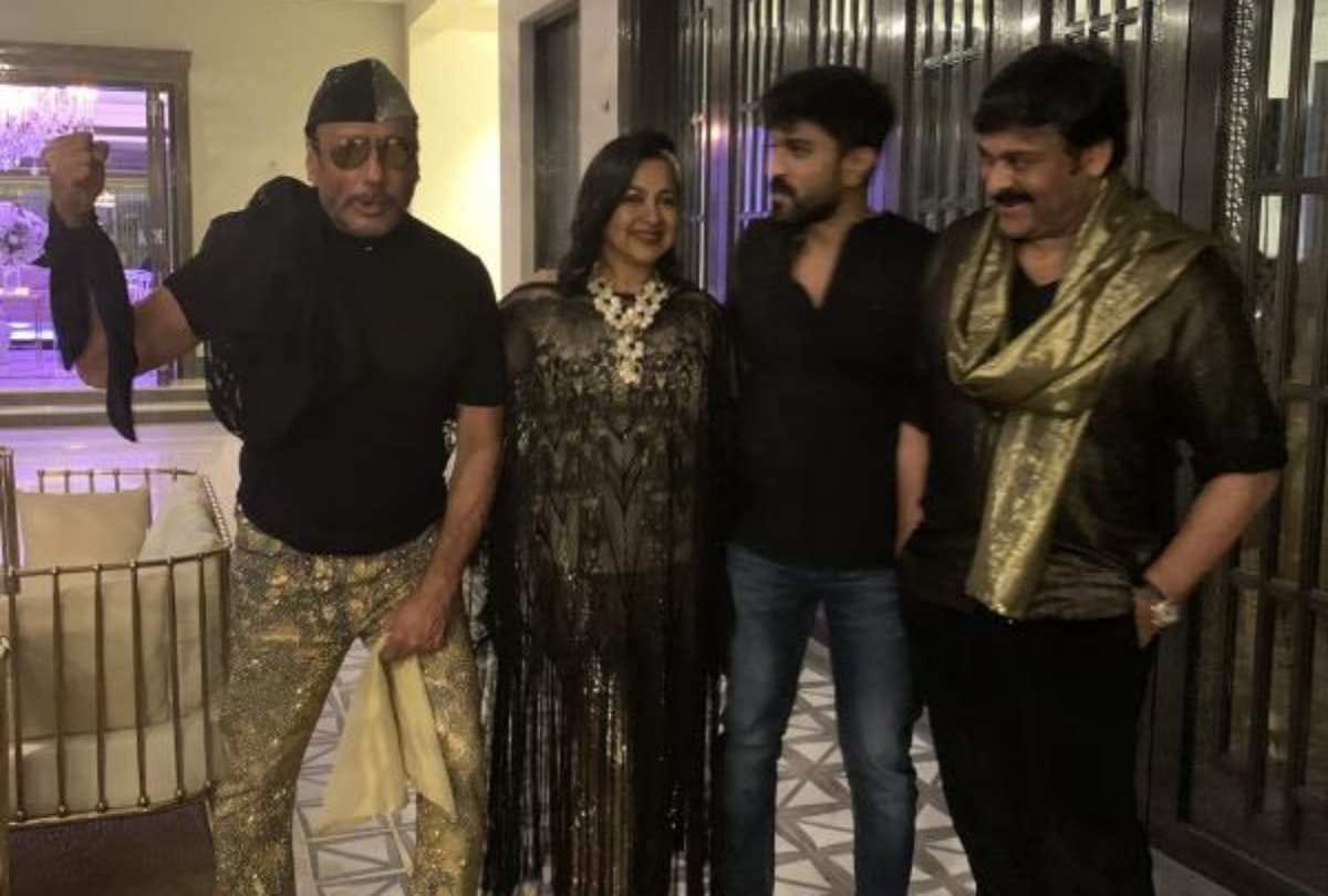 Actor Chiranjeevi throw Party 80s actors Photo Viral