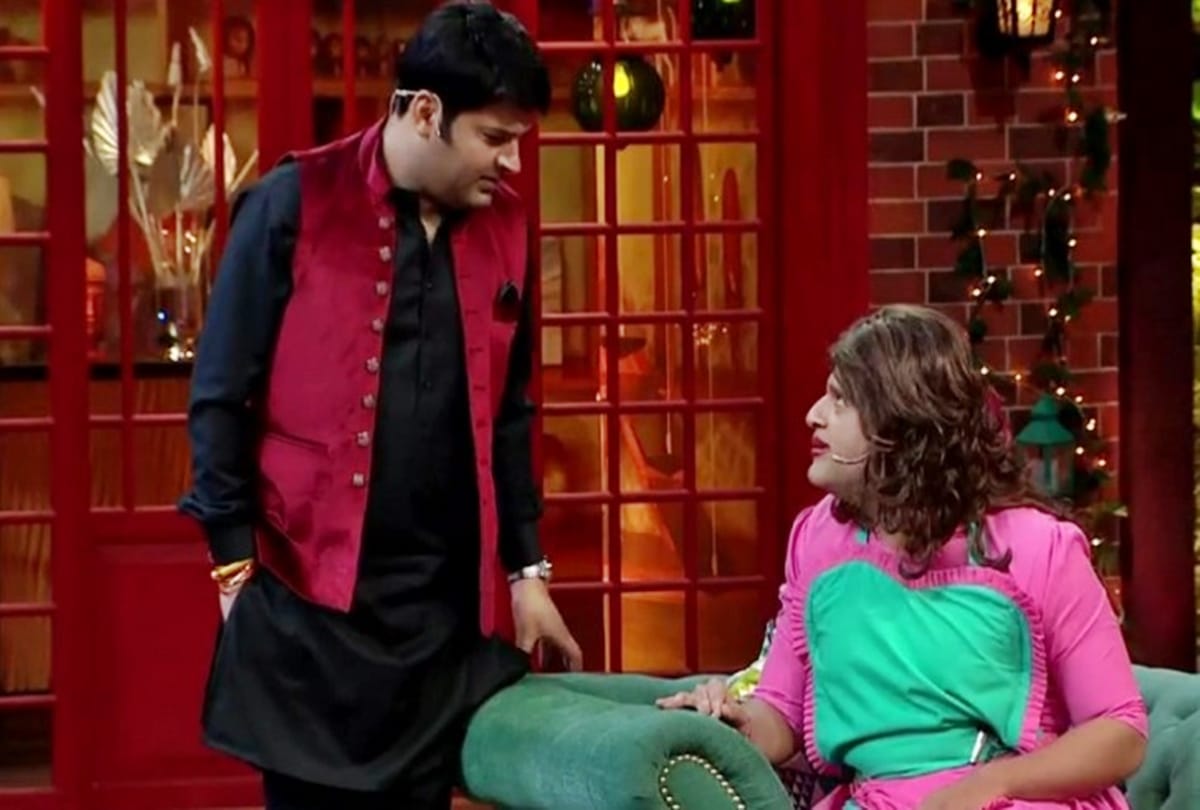 Viral Video of archana puran singh husband parmeet sethi at the Kapil Sharma Show