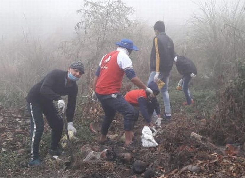 Swachhta campaign started in Hans Vihar Colony